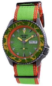 精工机械表怎么样, Seiko | Seiko 5 Sports Automatic Green Dial Mens Watch SRPF23商品图片 8.7折