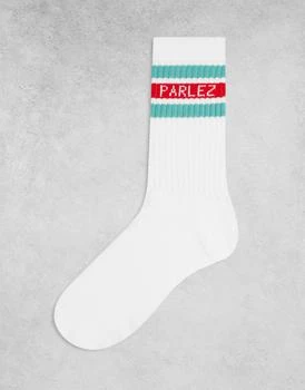 推荐Parlez block sock in white商品