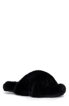 TORGEIS | Luna Faux Fur Slipper,商家Nordstrom Rack,价格¥244