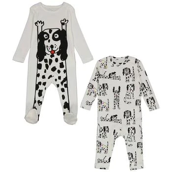 推荐Dalmatians Jersey Rib Babygrow Set商品