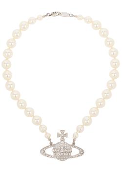 the row帆布鞋, Vivienne Westwood | One Row Bas Relief faux pearl choker商品图片 