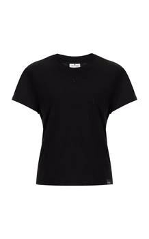 推荐Courrèges - Straight-Cut Cotton T-Shirt - Black - S - Moda Operandi商品