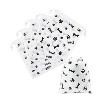 商品Blue Panda | Woof! Dog Birthday Party Supplies, Drawstring Gift Bags (10 x 12 in, 12 Pack),商家Macy's,价格¥115图片