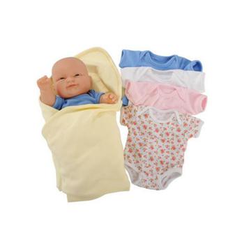 商品Baby's One Piece Outfits with Blanket for 14" Dolls图片