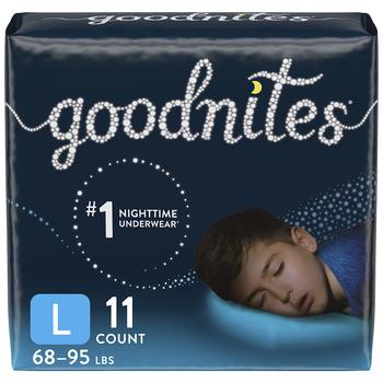 商品GoodNites | 男童夜间尿不湿,商家Walgreens,价格¥126图片