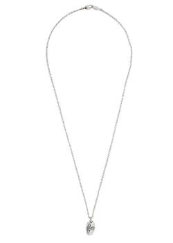 推荐Silver-tone logo necklace商品