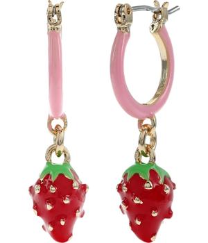 推荐Strawberry Huggie Earrings商品
