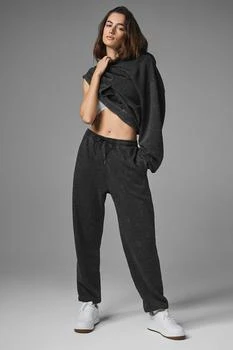 Alo | Chill Vintage Wash Sweatpant - Black Wash,商家Alo yoga,价格¥615