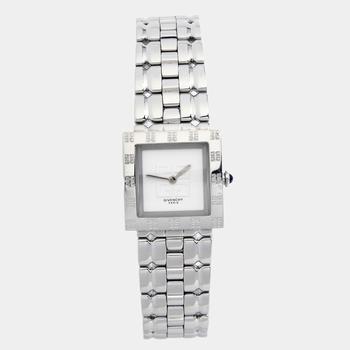 推荐Givenchy Silver White Stainless Steel Apsaras REG1558962 Women's Wristwatch 23 mm商品
