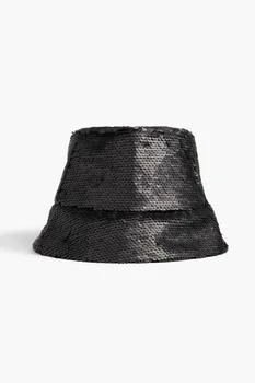 推荐Yuki sequined woven bucket hat商品