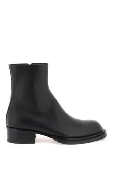 Alexander McQueen | CUBAN STACK ANKLE BOOTS 7折, 独家减免邮费