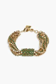 推荐Gold-tone crystal bracelet商品