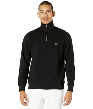 Lacoste | Long Sleeve Solid 1/4 Zip Interlock Ribbed Sweatshirt 5.7折