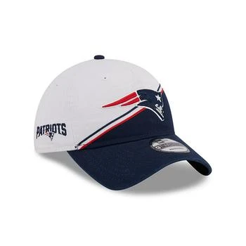 New Era | Toddler Boys and Girls White, Navy New England Patriots 2023 Sideline 9TWENTY Adjustable Hat,商家Macy's,价格¥224