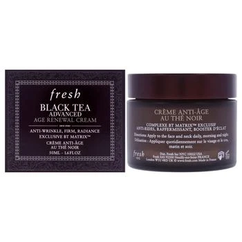 Fresh | Black Tea Advanced Age Renewal Cream by Fresh for Women - 1.7 oz Cream 7.8折