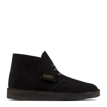 clarks desert, Clarks | Clarks Originals Desert Coal Black Suede Shoes商品图片 