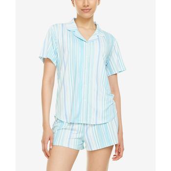 Flora Nikrooz, Flora Nikrooz | Women's Tammy Notch Top and Shorts 2 Piece Set商品图片 5折×额外7折, 额外七折
