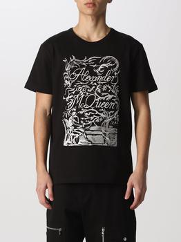 推荐Alexander McQueen t-shirt with logo商品