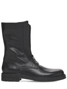 product Santiago Leather Zip Boots image