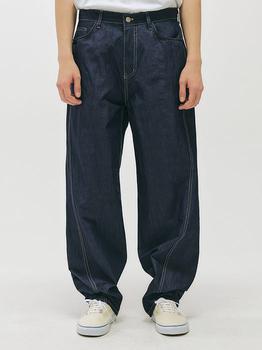 商品AREUBAN | Gutermann Curved Pants_Navy,商家W Concept,价格¥695图片