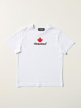 推荐Dsquared2 Junior T-shirt in cotton with logo商品