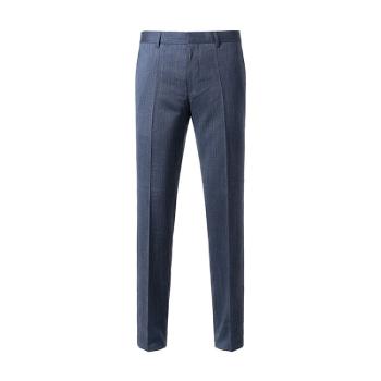 商品Hugo Boss | HUGO BOSS 男士蓝色条纹羊毛西装裤 GIDO-50412193-423,商家Beyond Italylux,价格¥1178图片