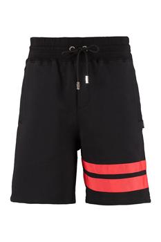 GCDS | GCDS Stripe-Detailed Drawstring Track Shorts商品图片,5.7折