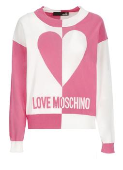 Love Moschino | Love Moschino Colour-Block Drop Shoulder Jumper商品图片,5.2折