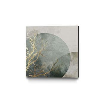 商品Giant Art | 20" x 20" Mid Night I Museum Mounted Canvas Print,商家Macy's,价格¥1131图片