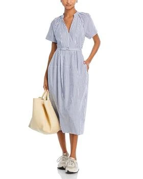 Derek Lam | Orla Belted Midi Shirt Dress 