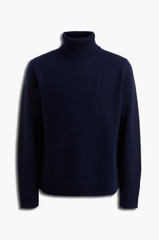 Sandro | Mélange wool, yak and cashmere-blend turtleneck sweater商品图片,5折