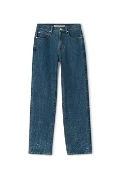 推荐Ez Mid-rise Straight-leg Jean In Denim商品