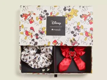 Disney | Macy's | Minnie & Friends Hair Scrunchies 2-Pk. Set, Created for Macy's,商家Macy's,价格¥103