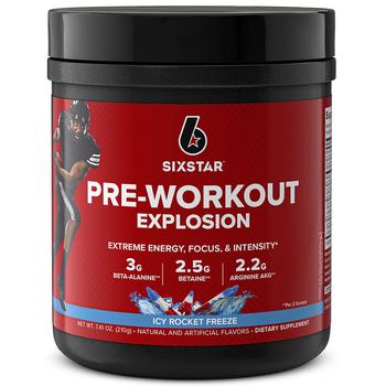 商品Six Star | Pre-Workout Explosion Icy Rocket Freeze,商家Walgreens,价格¥179图片