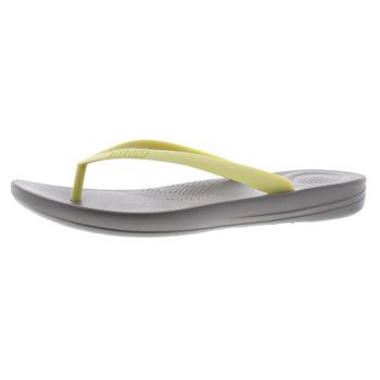 Fitflop Womens Iqushion Ergonomic  Cushioned Slip On Flip-Flops