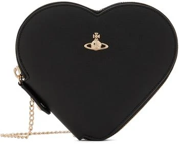 Vivienne Westwood | Black New Heart Crossbody Bag 独家减免邮费