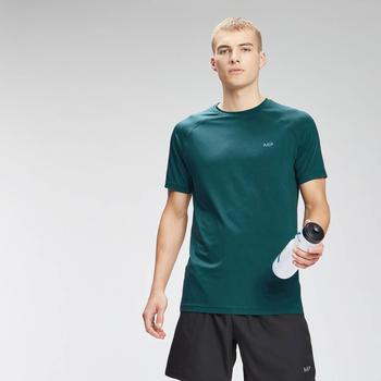 推荐MP Men's Repeat Graphic Training Short Sleeve T-Shirt - Deep Teal商品