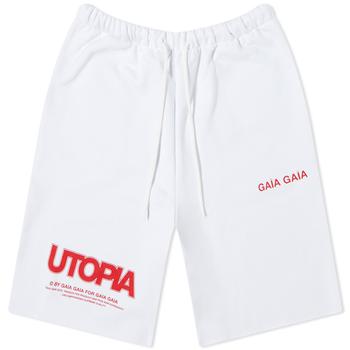 推荐GAÏA GAÏA Utopia Logo Loose Fit Shorts商品