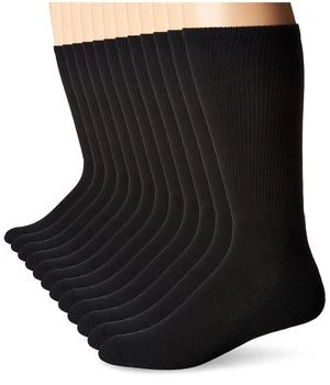 product Men's FreshIQ X-Temp Active Cool Crew Socks, 12-Pack image