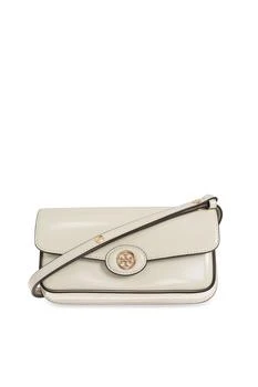 Tory Burch | Tory Burch Robinson Spazzolato Rectangular Shoulder Bag,商家Cettire,价格¥2546