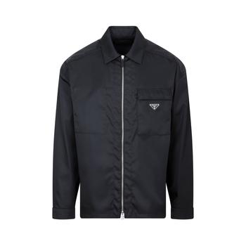 Prada | PRADA  RE-NYLON ZIPPED SHIRTJACKET商品图片,7.6折
