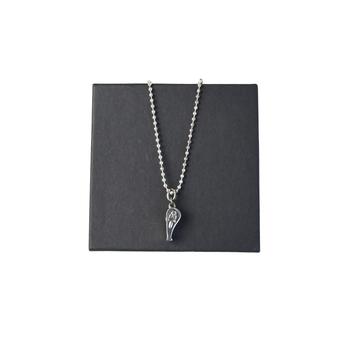 商品Chrome Hearts Dagger Whistle Pendant Necklace Silver图片