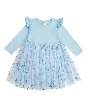 Sweet Wink | Girls' Snow Princess Iridescent Long Sleeve Tutu Dress - Little Kid, Big Kid,商家Bloomingdale's,价格¥270