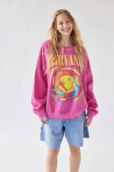推荐Nirvana Smile Overdyed Sweatshirt商品