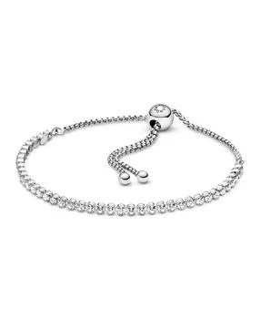 PANDORA | Cubic Zirconia Sparkling Slider Tennis Bracelet,商家Macy's,价格¥608