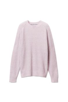 Alexander Wang | RIBBED CREWNECK SWEATER IN ALPACA FLEECE商品图片,5折