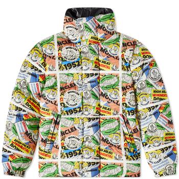 moncler羽绒服是什么牌子, Moncler | Moncler Genius Karo Akpokiere Reversible Printed Down Jacket商品图片 满$200享9.5折, 满折