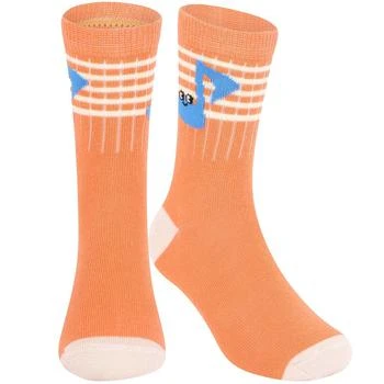 Maison Tadaboum | Musical note socks in orange,商家BAMBINIFASHION,价格¥120