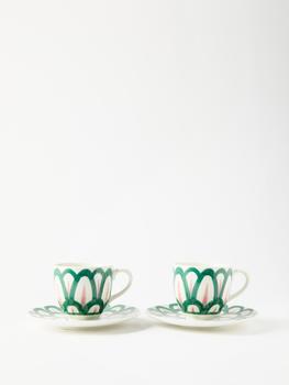 商品THEMIS Z | Set of two Anthos porcelain tea cups,商家MATCHESFASHION,价格¥1986图片