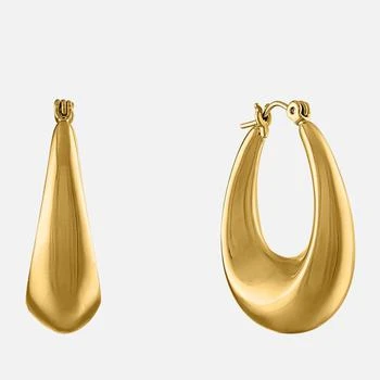 推荐Oma The Label Vår 18 Karat Gold-Plated Hoop Earrings商品